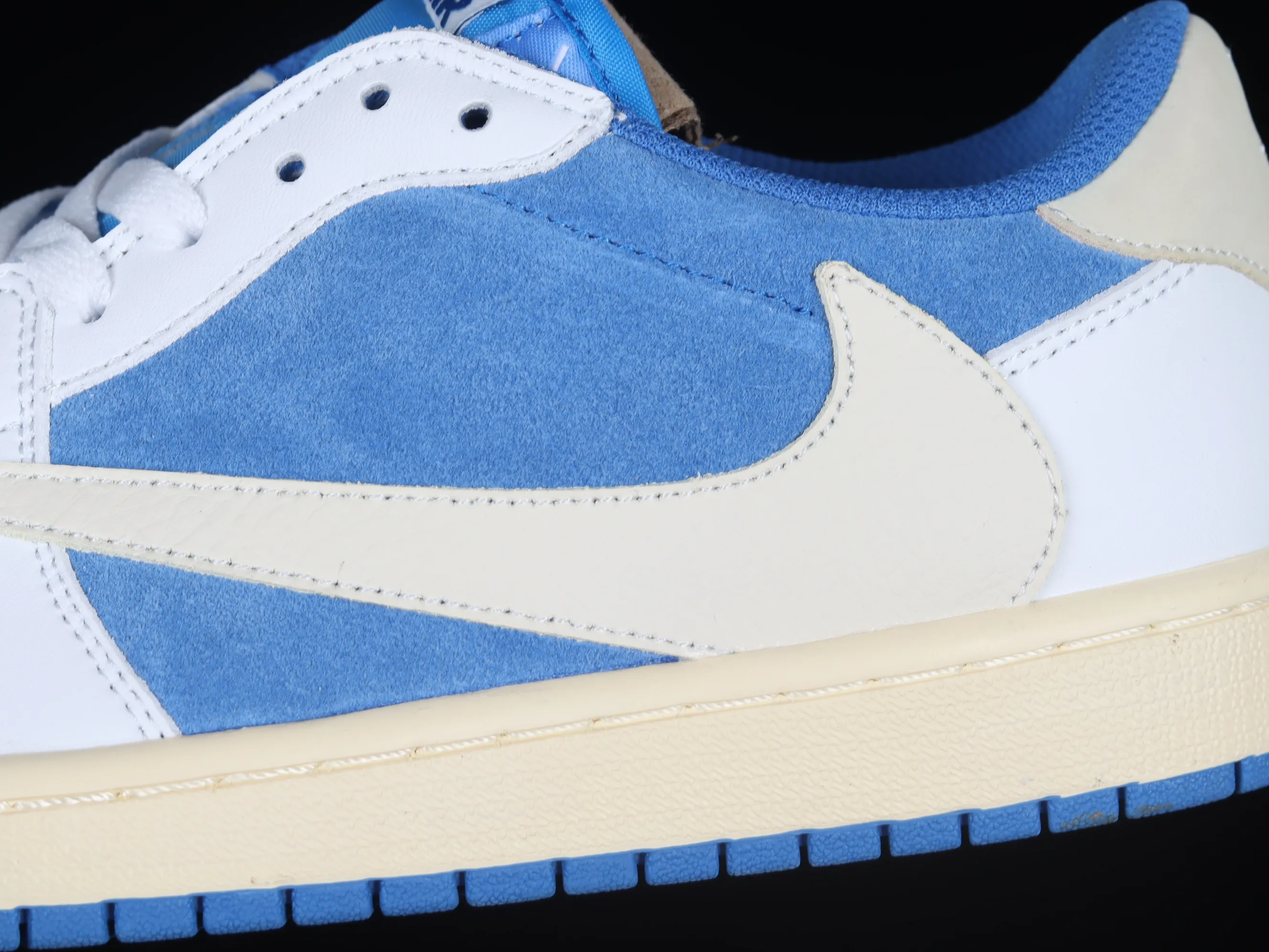 All categories Air Jordan Jordan series basketball shoes Air Jordan 1 Low Travis Scott x Jordan 1 low AJ 1 OG Barb Anti-Hook Ghostface Low CQ4277-212